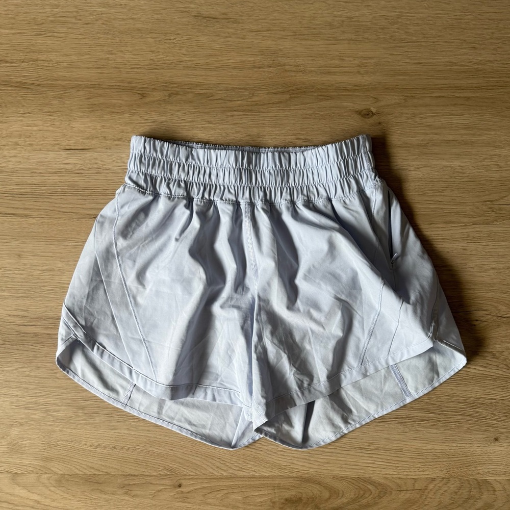 lululemon athletica Light Gray Athletic Shorts
